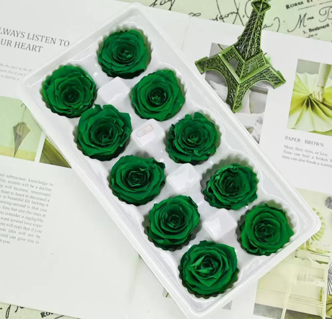 Eternal Rose Blue and Green Shades