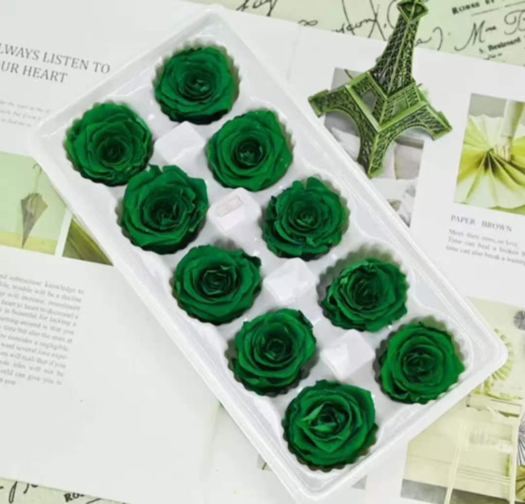 Eternal Rose Blue and Green Shades