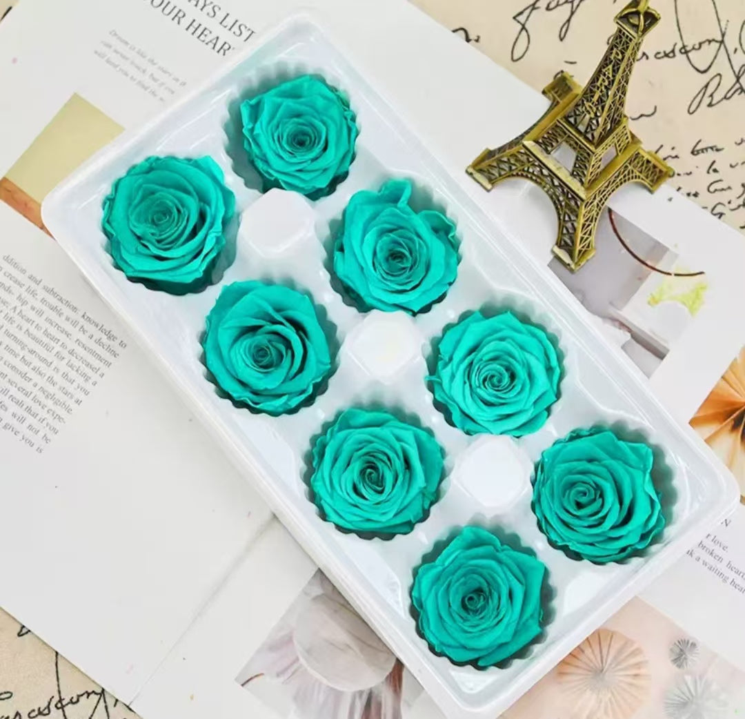 Eternal Rose Blue and Green Shades
