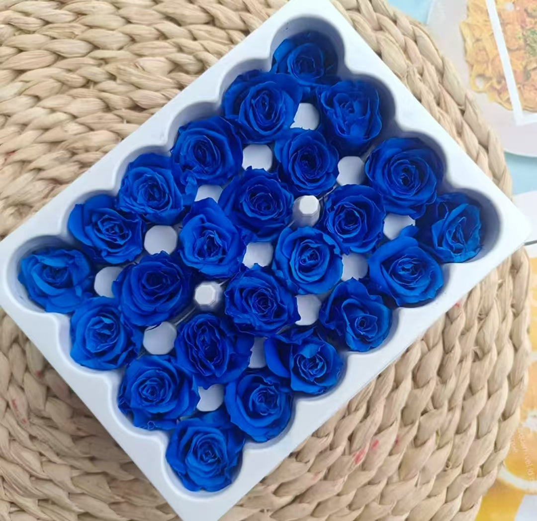 Eternal Rose Blue and Green Shades